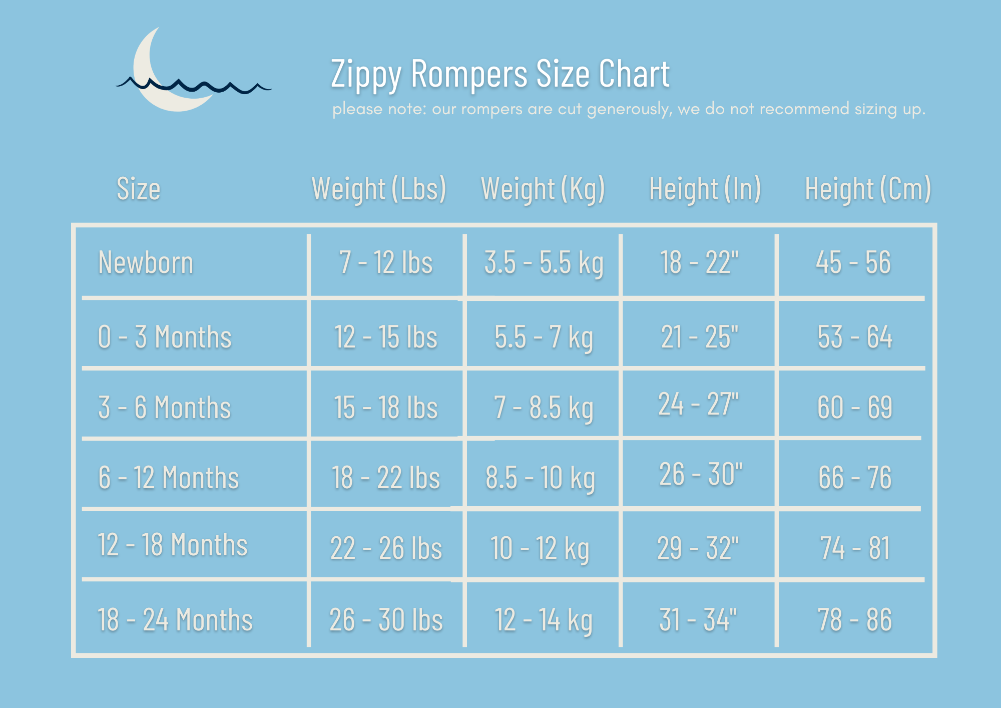Zippy Romper | Saltwater
